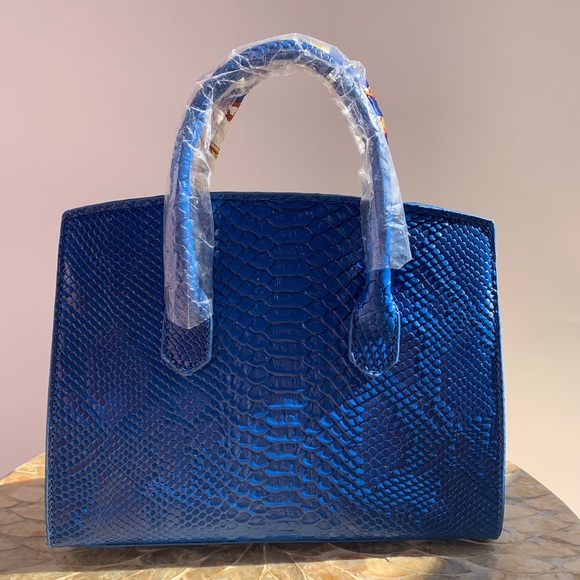 Blue snake purse - Picture 2 of 2